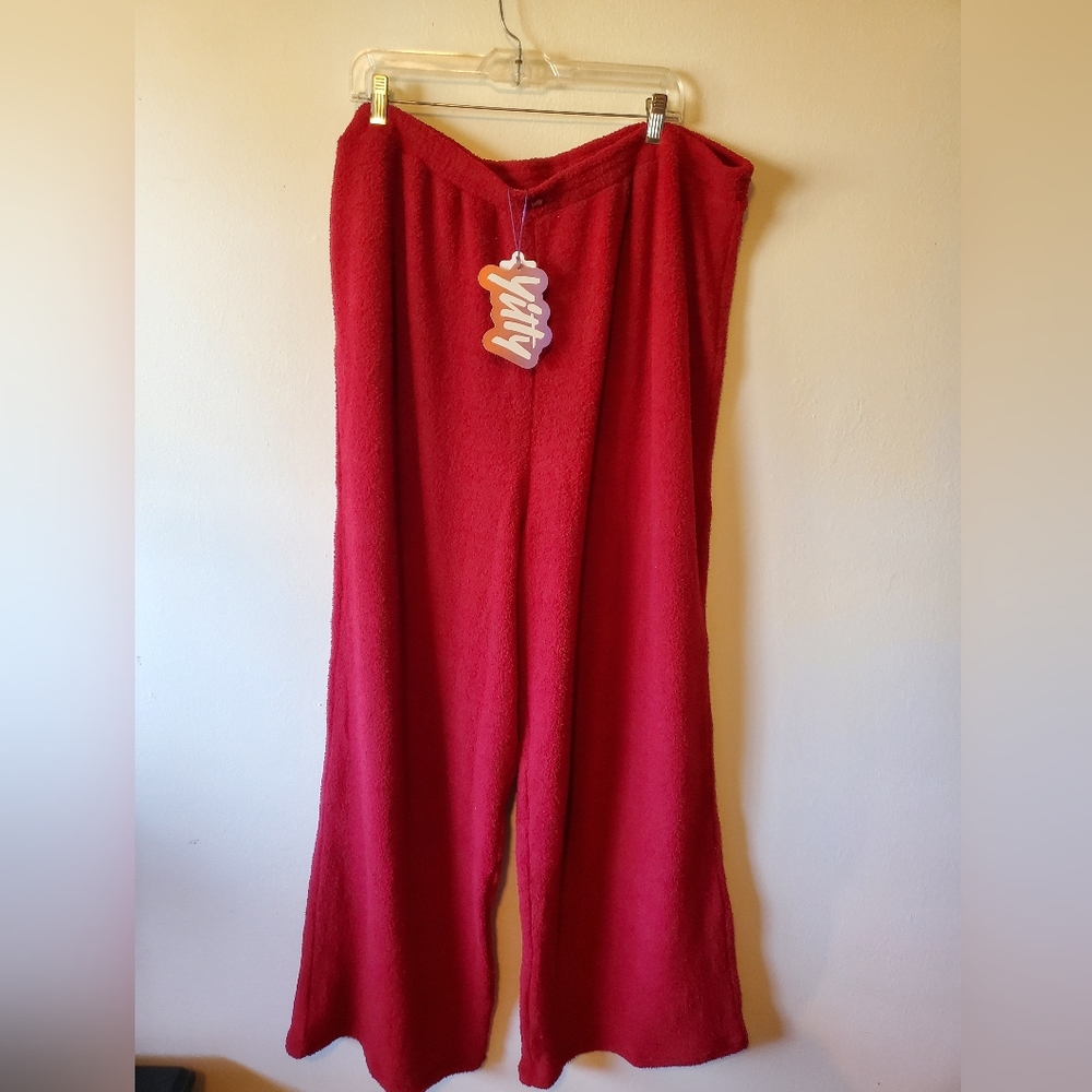Yitty red cozy pants 4x